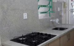 Cozinha em Granito Branco Itaúnas