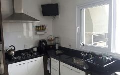 Tampo Cozinha em Granito Preto São Gabriel
