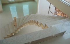 Escada em Granito Branco Itaúnas